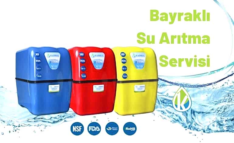 Bayraklı Su Arıtma Cihazı