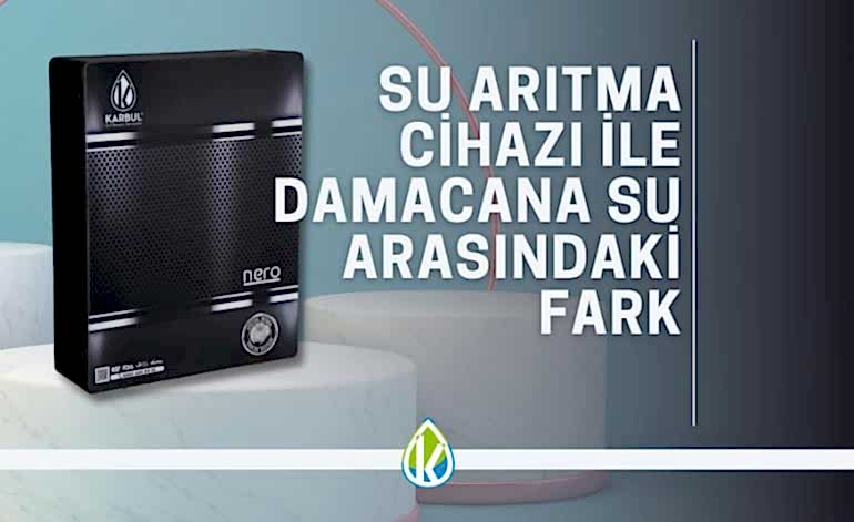 Su Arıtma Cihazı ile Damacana Su Arasındaki Fark